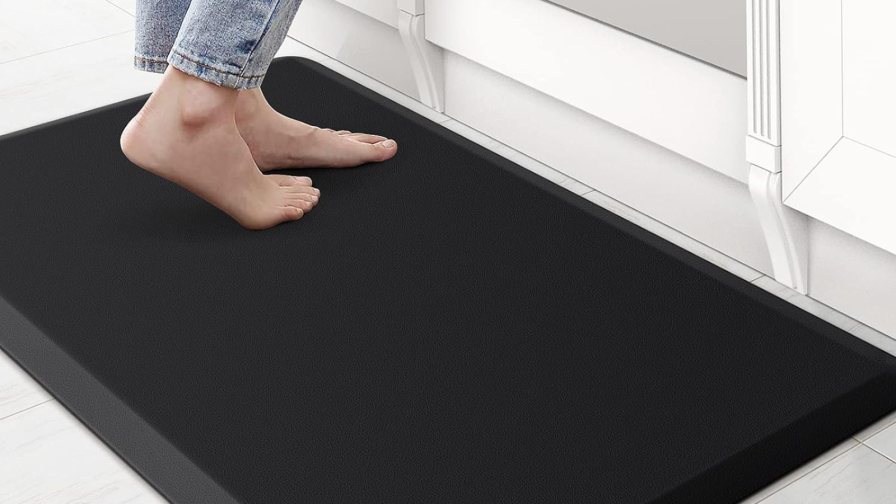 The pillowy anti-fatigue kitchen mat that's 'better than insoles' is down to $12