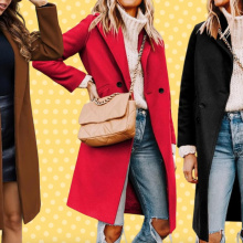 This ‘Hallmark movie coat’ is stylish, versatile and nearly 50% off