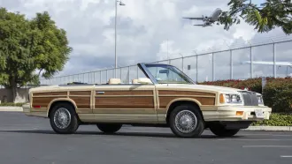 Lee Iacocca's Chrysler LeBaron Town & Country Convertible for sale 