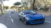 Maserati GranTurismo Folgore testing in Rome