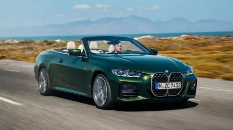 <h6><u>2021 BMW 4 Series convertible debuts with canvas top, giant grille</u></h6>
