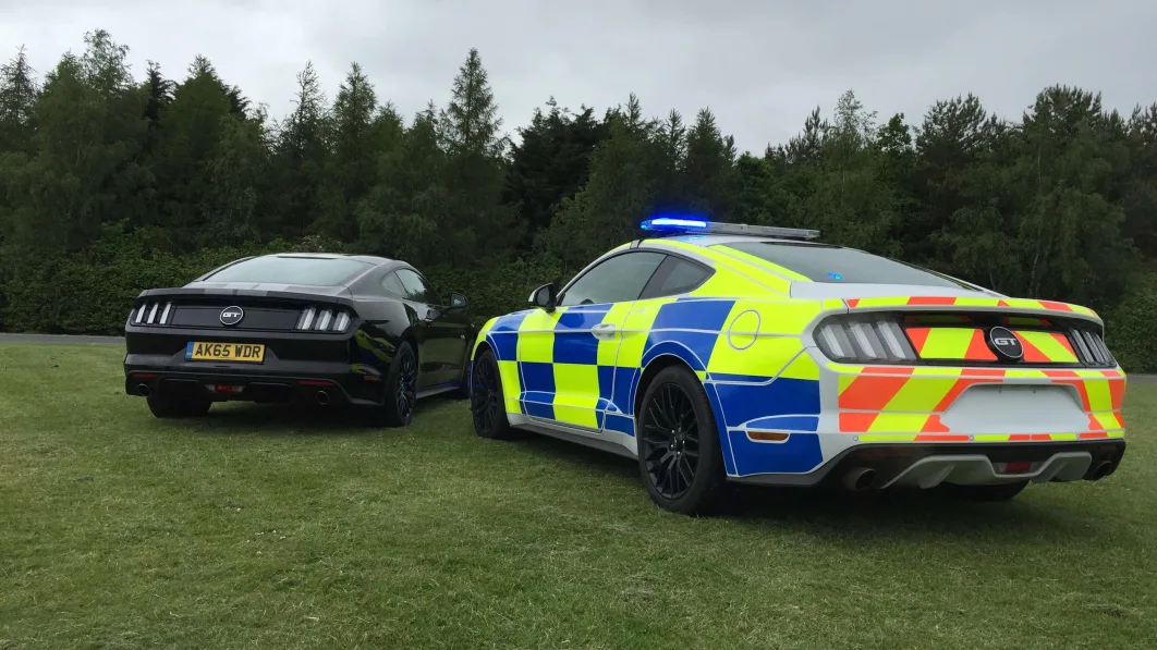 Ford Mustang police UK