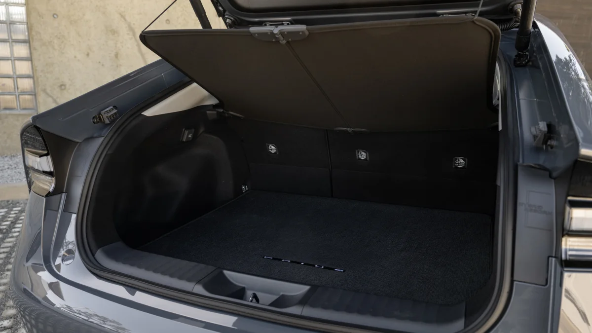 2023 Toyota Prius Prime cargo with cover
