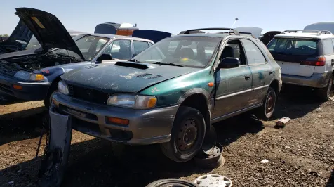<h6><u>Junked 1998 Subaru Impreza Outback Sport</u></h6>
