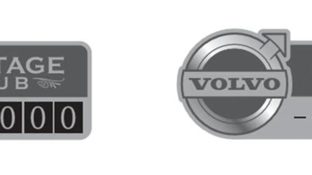 Volvo Heritage Club medallion
