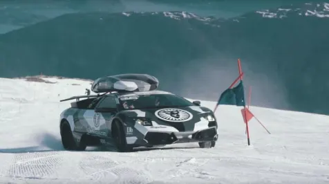 <h6><u>Jon Olsson drives his Lambo up a glacier because why not?</u></h6>