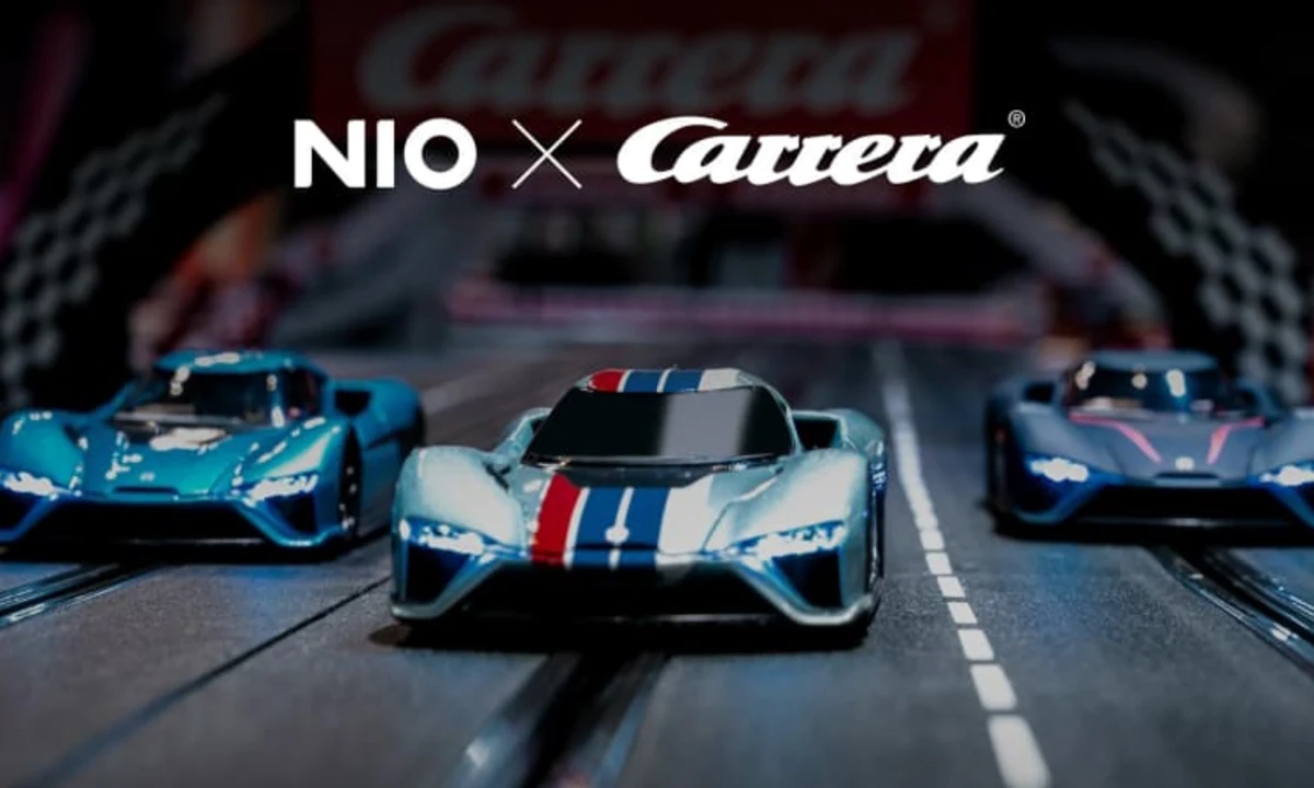 Nio EP9 becomes the most realistic slot car we've seen - Autoblog