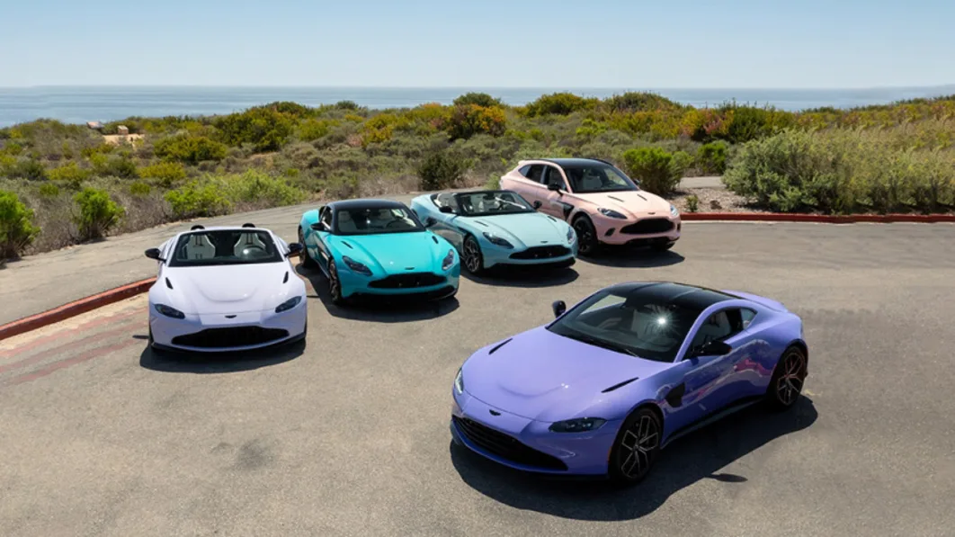Aston Martin Newport Beach Paste colors