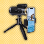 This 80x telescope gives your phone's camera a boost, and it's on sale for $33